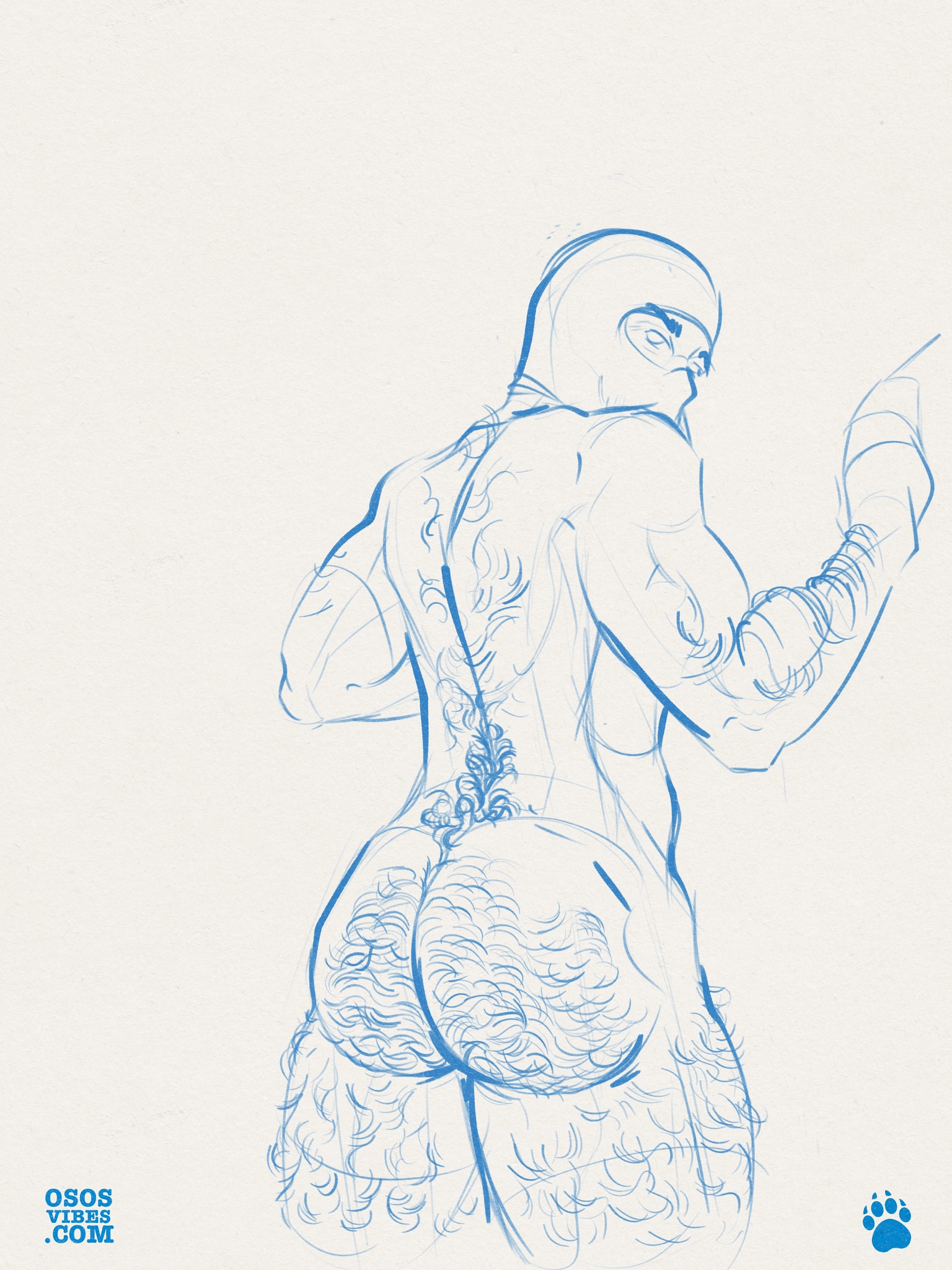 Sketch of Male Form